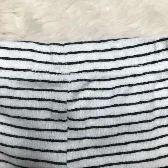 Gerber Sweatpants Footed White / Black Stripes Size Newborn - Picture 14 of 16
